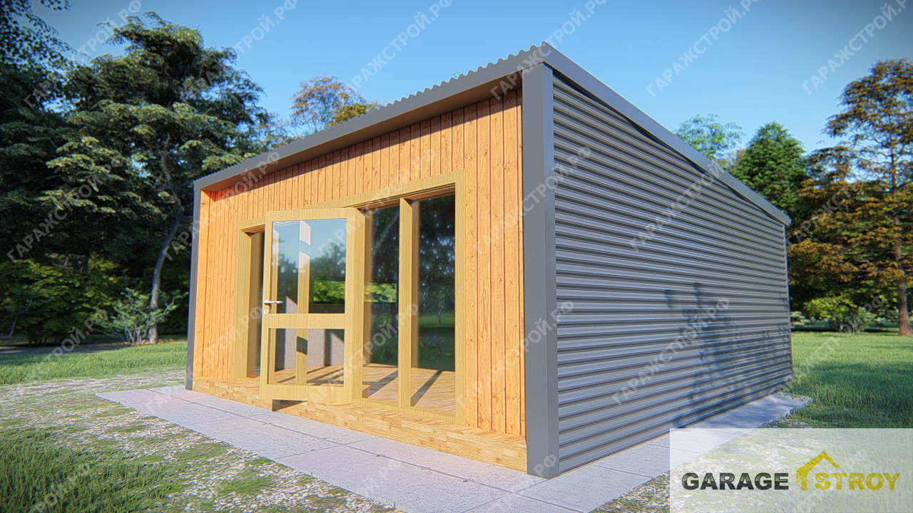 Садовая комната отдыха Garden Room - 6 на 6м.